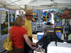 100_1826 Mary and Kyle @ Talbot Street Art Show