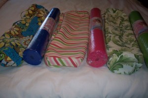 Bags include new mats