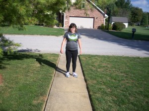 Elizabeth finished another  5K