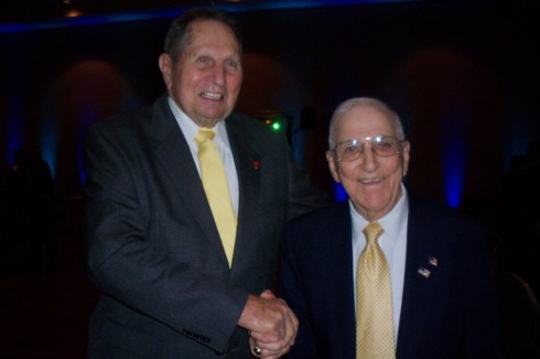 Charles Frazee and Paul Haynes WWII USMC vets