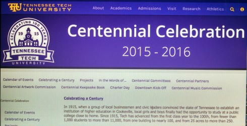 Tennessee Technological University 1915-2015