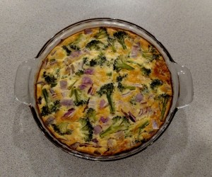 Impossible Broccoli Pie