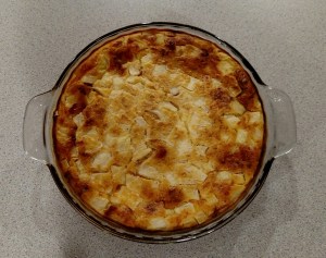 Impossible Bacon and Swiss Pie