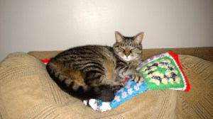 "It's my day to sleep in."