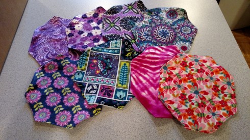 39 more "sets" of 8 tri-fold flannel pads ready to ship!